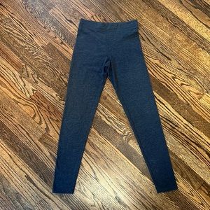PINK Victoria's Secret Gray Cotton/Polyester Leggings